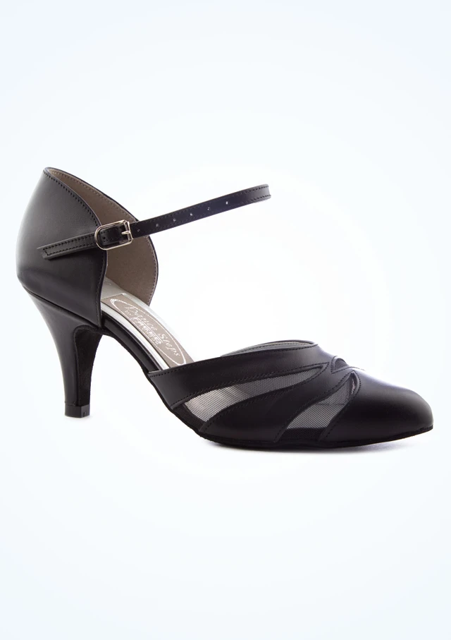 Freed Dancesteps Standard-Tanzschuh Betty - 6,5cm - Schwarz Schwarz Hauptsächlich [Schwarz]