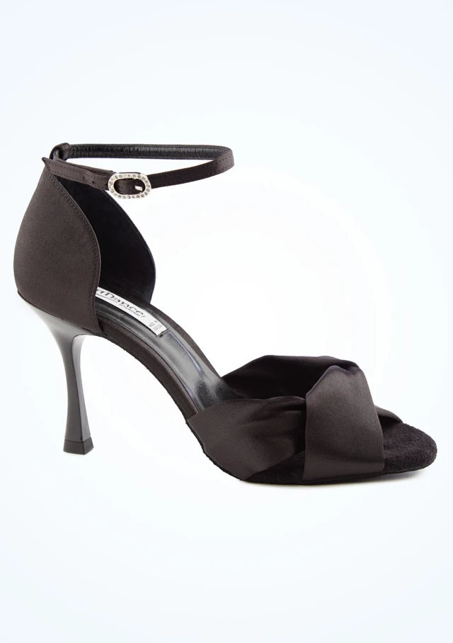 Port Dance Rosana Tanzschuh 2.8" Schwarz Unten [Schwarz]