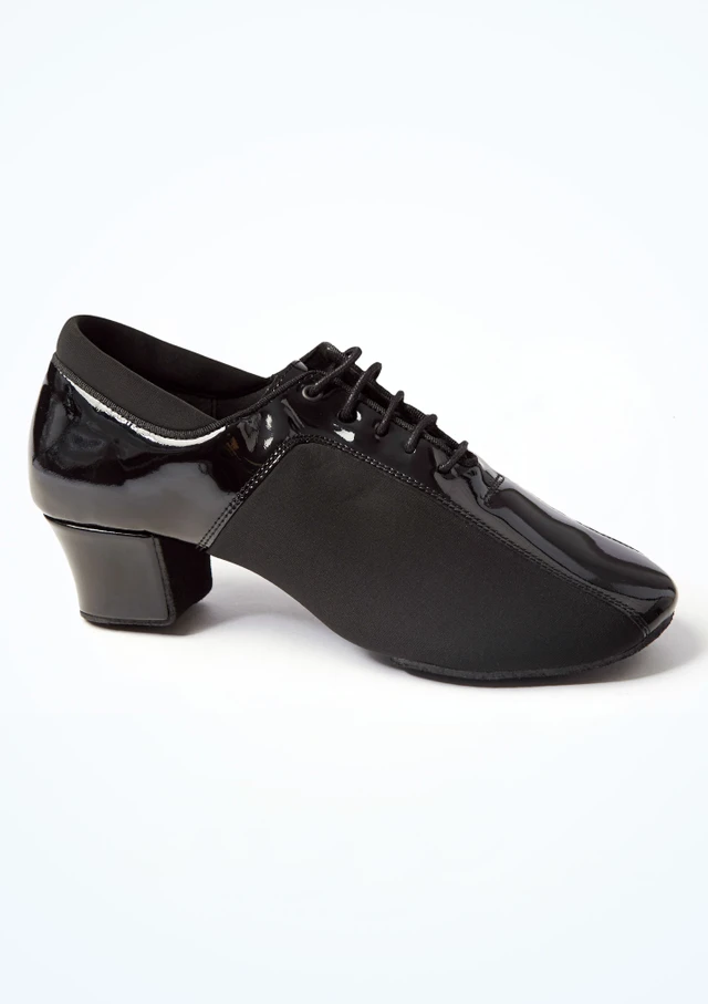 BLACK PATENT/NEOPRENE Schwarz Side [Schwarz]