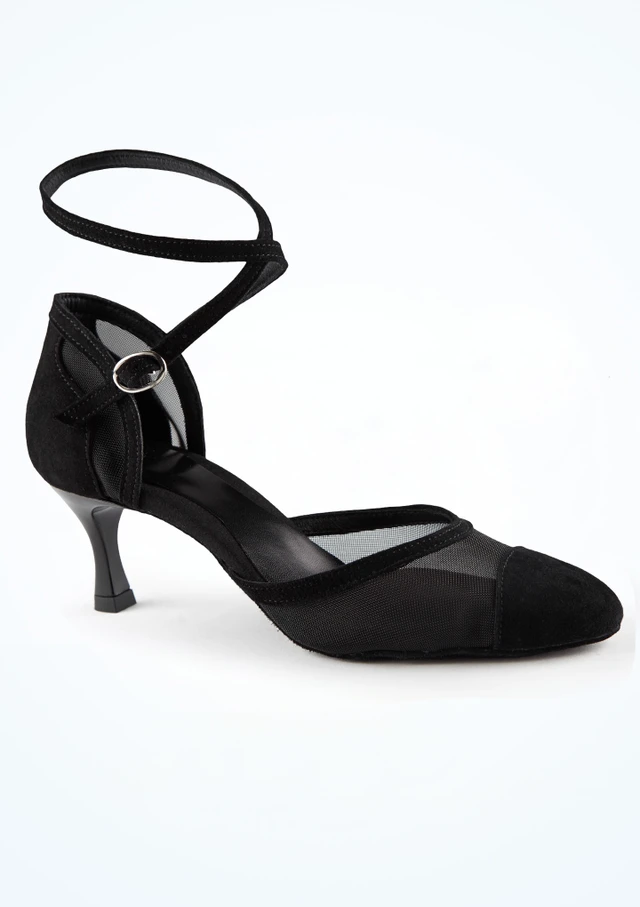 Move Dance Frances Black Ballroom Schuh - 5 cm [Schwarz]