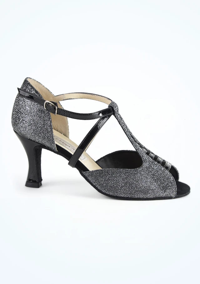 Werner Kern Holly Silberner Tanzschuh – 6,4 cm Absatzhöhe [Silber]