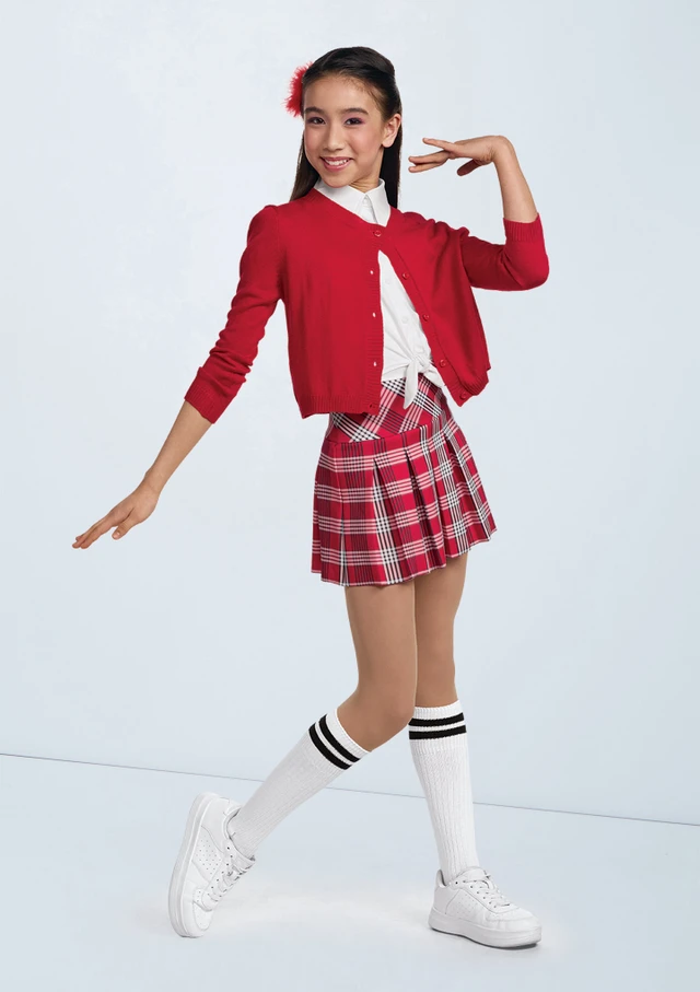 Weissman School's Out Cardigan Rot 280 [Rot]