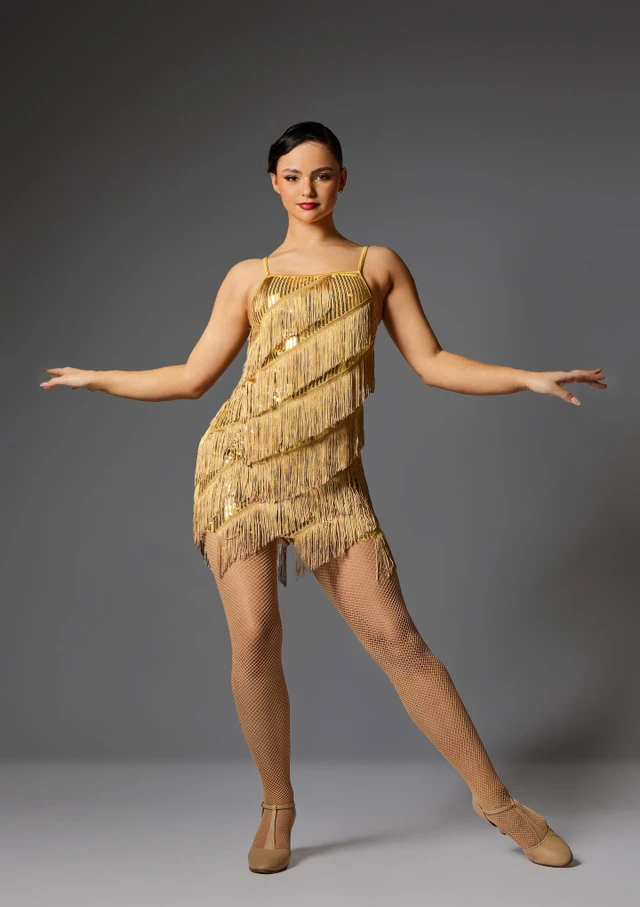Jolista Golden Glam Kostüm Gold 43 [Gold]