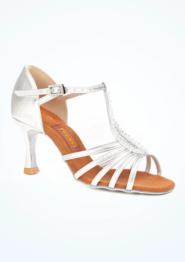 Freed Tanzschuh Audrey - 6cm Silber [Silber]
