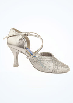 Ray Rose Sparkle Standard- & Lateinschuh 6,35cm Silber hauptbild. [Silber]