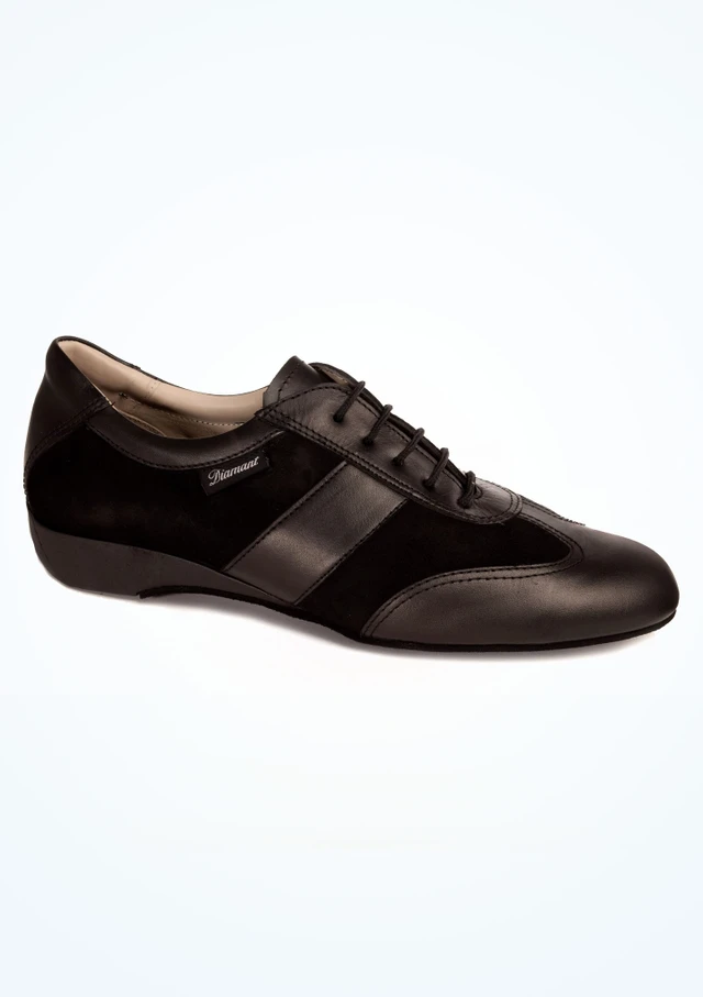 Diamant Herren Standard- & Latein-Tanzschuh Joshua - 2,5cm Schwarz Hauptsächlich [Schwarz]