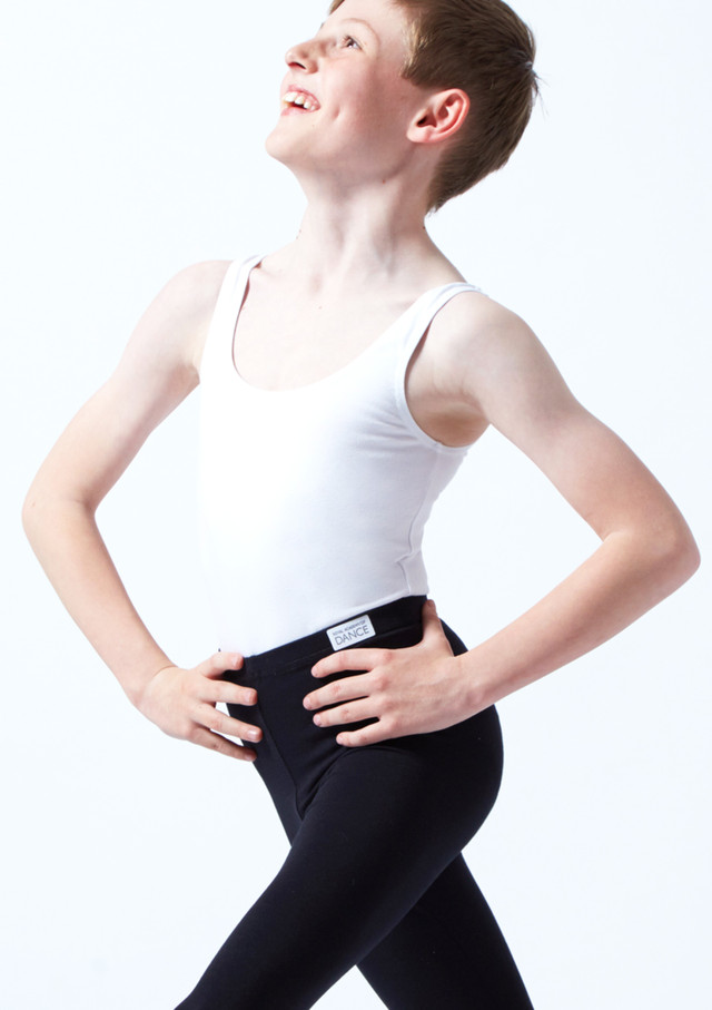 Move Dance Jungen Ballett-Trikot Zach Schwarz Hauptsächlich [Schwarz]