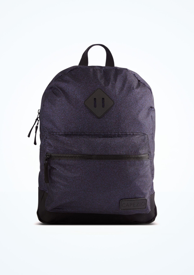 Capezio schimmernder Tanz-Rucksack Violett Vorderseite [Violett]