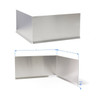 Aluminum Brushed  16 GA Inside/Outside Corners 5052