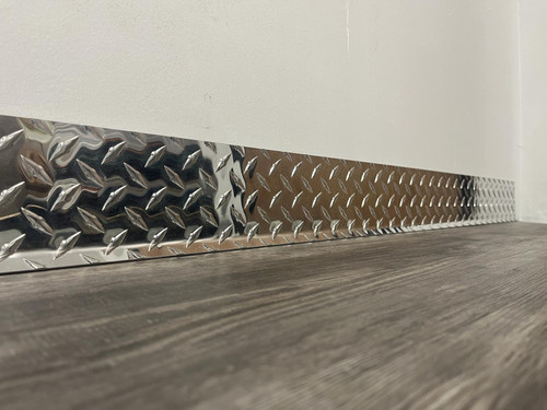 Diamond Plate 14 GA Wall Base