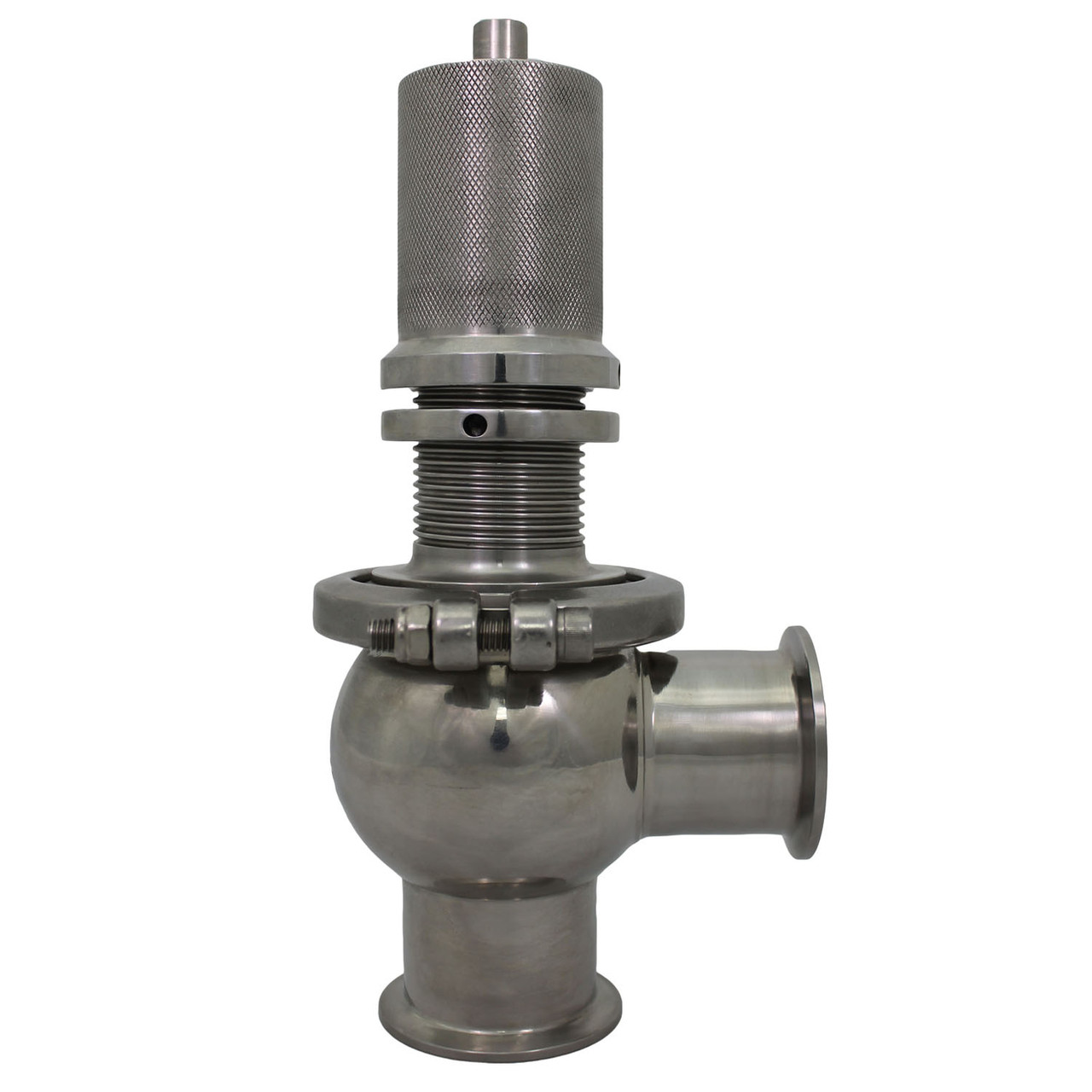 Trynox Sanitary Relief Valve Clamp Ends