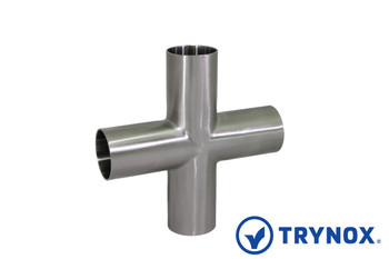 Trynox Sanitary Butt-Weld Cross Trynox Sanitary Butt-Weld Cross
