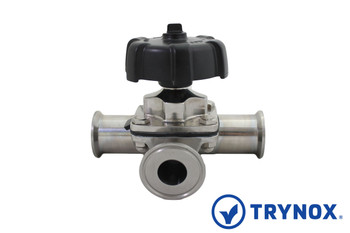 Trynox sanitary Diaphragm Valve Branch Type