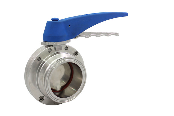 Trynox Sanitary Butterfly Valve Clamp Ends