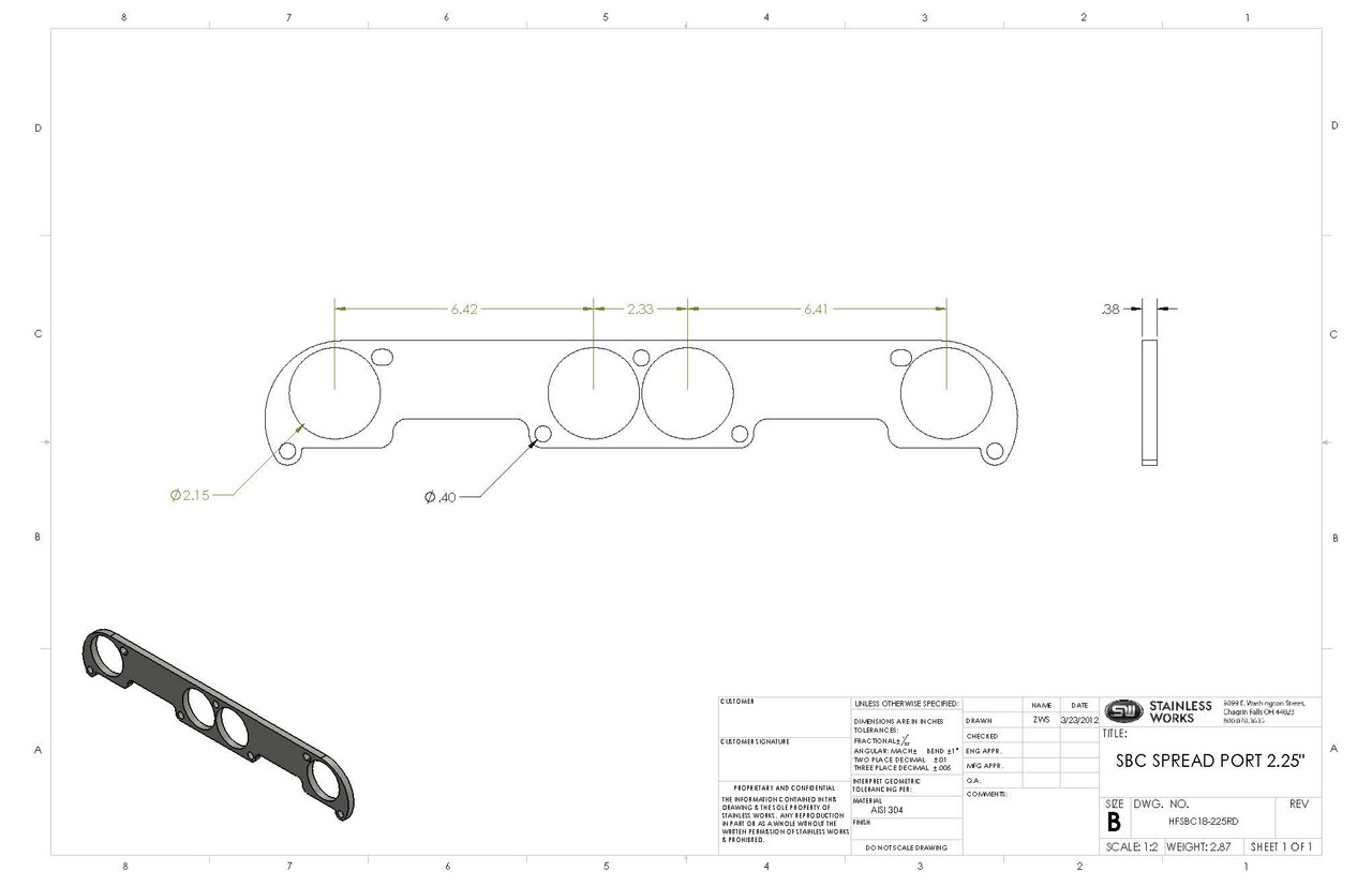 Moroso Throttle Return Spring Moroso 64922 Throttle Return Spring
