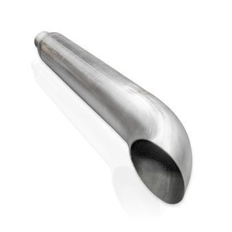 Turn Down Style Muffler Stainless Steel