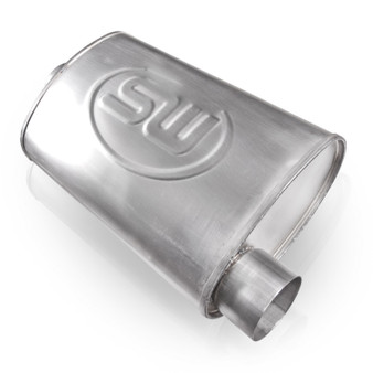 Turbo Chambered Muffler Stainless Steel