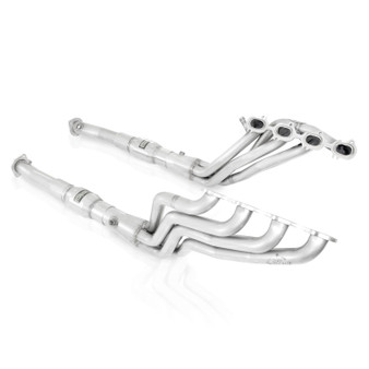 Stainless Works 2003-04 Marauder Long Tube Header kit on white background.