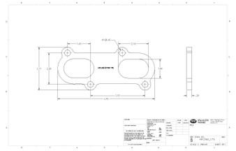 1-3/4 Ford GT 40 Header Flange