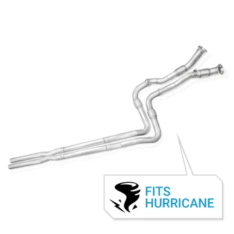 2025+ RAM 1500 Downpipe with X-Pipe crossover for performance upgrades.