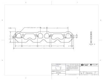 Big Block MOPAR Header Flange