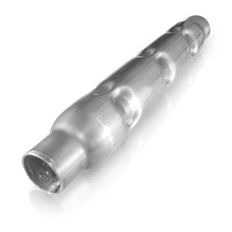 Chambered Round Muffler Stainless Steel 18" Long