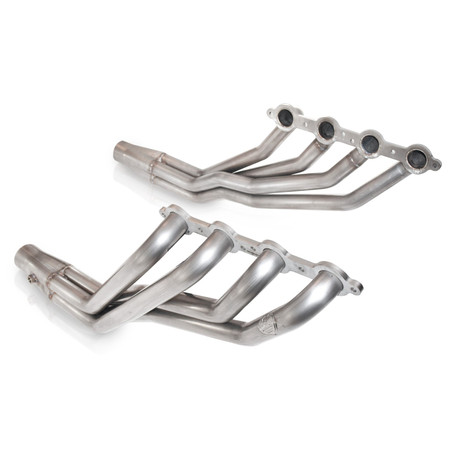 Stainless Works 1967 Camaro / 67-69 Firebird / 68-72 Nova LS Long Tube Header on a white background.