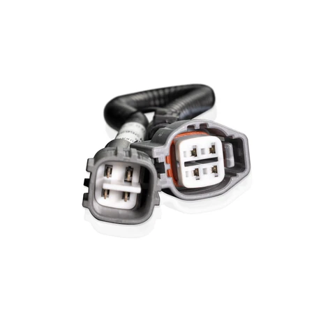 12-inch universal O2 sensor extension features 4-pin square connectors