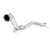 2015 Mustang downpipe from the front 2015 Mustang downpipe from the front