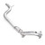 Mustang Downpipe from the side. Mustang Downpipe from the side.