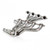 Stainless Works 1970 Camaro or 1970-81 Firebird LS swap long tube header on white background.