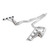 Stainless Works 2009 Ram Classic Long Tube Header kit on white background. Stainless Works 2009 Ram Classic Long Tube Header kit on white background.