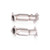 Stainless Works 2020 Corvette C8 midpipe kit with catalytic converters on white background. Stainless Works 2020 Corvette C8 midpipe kit with catalytic converters on white background.