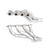 Stainless Works Long Tube headers for the Ford F-250 on a white background. Stainless Works Long Tube headers for the Ford F-250 on a white background.