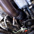 Ford Explorer ST Downpipe installed, showing fitment and sensor connections. Ford Explorer ST Downpipe installed, showing fitment and sensor connections.
