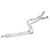 2025+ RAM 1500 Downpipe with Y-Pipe crossover for factory connection point.