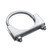 Stainless Works Saddle Clamp