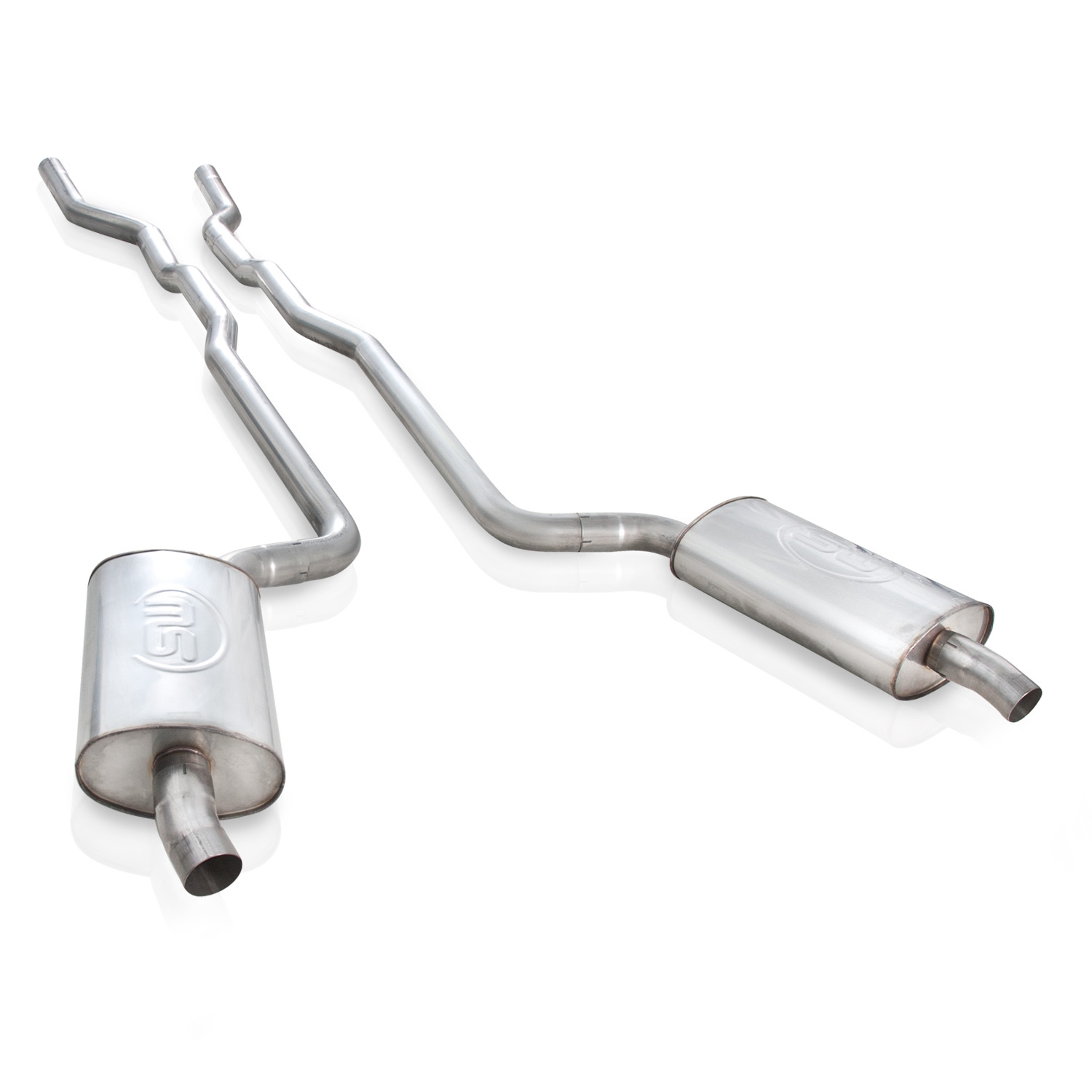 BM5-SEC ベジット 1964-67 Corvette Small Block Catback - Stainless Works