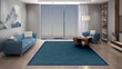 3009-1 Azure Elegance - In Lounge