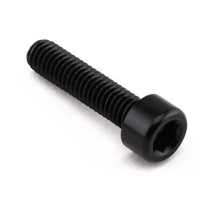 Aluminium Socket Cap Bolt M6x(1.00mm)x25mm Black