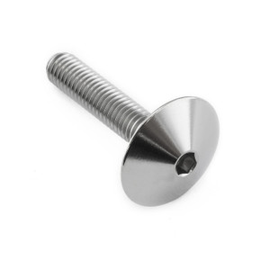 Titanium Dome Head Bolt M5x(0.80mm)x25mm (16mm O/D) Titanium Dome Head Bolt M5x(0.80mm)x25mm (16mm O/D)