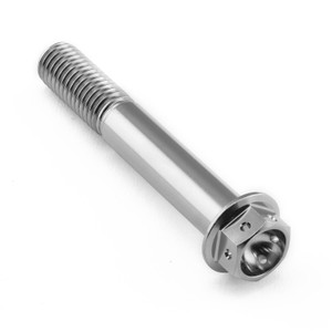 Titanium Flanged Hex Head Bolt M10x(1.50mm)x65mm Race Spec