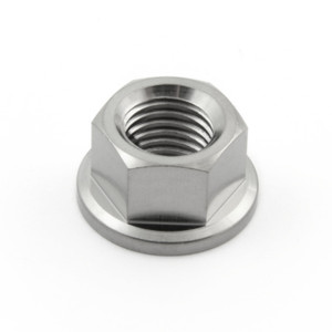 Titanium Flanged Nut M10x(1.25mm) Titanium Flanged Nut M10x(1.25mm)