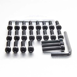 Aluminium Engine Kit Honda CB600 Hornet Black