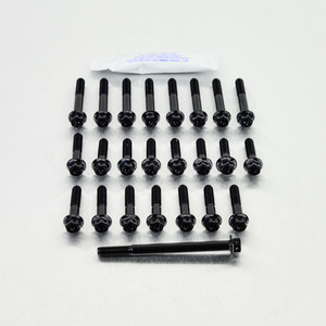 Aluminium Engine Kit Honda CBR125R Race Spec Etched Black