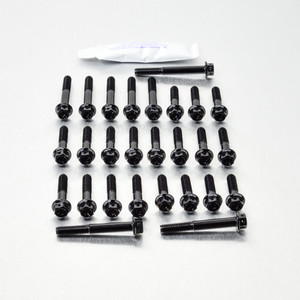 Aluminium Engine Kit Kawasaki ZX-12R Ninja Race Spec Etched Black