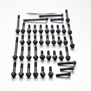 Aluminium Engine Kit Suzuki GSXR1000 K7-K8 Race Spec Etched Black