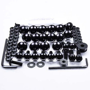 Aluminium Fairing Kit Kawasaki ZX10R Ninja 08-10 Black