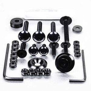 Aluminium Fairing Kit Kawasaki ZRX1200S Black