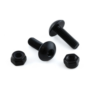 Aluminium Number Plate Kit Black